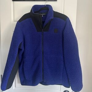 Under Armour Blue and Black Men's Sherpa Jacket